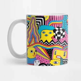 trendy artsy colorful aesthetic Mug